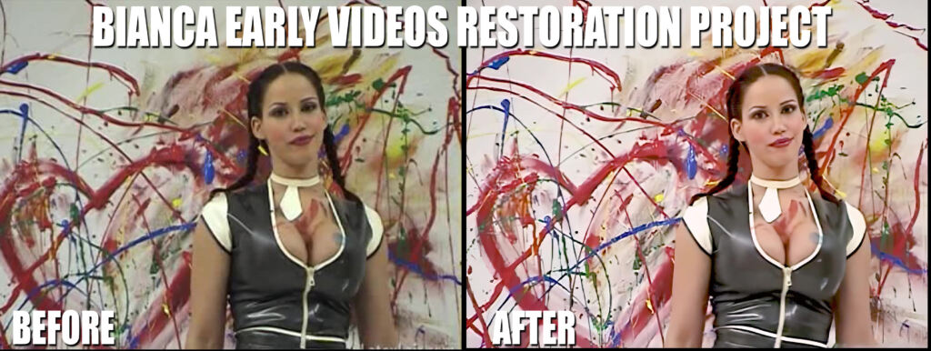 bianca early videos restoration project